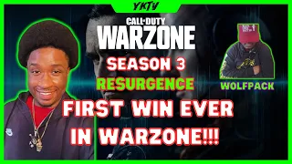 First Win Ever in Warzone! Call of Duty Warzone Season 3 Gameplay