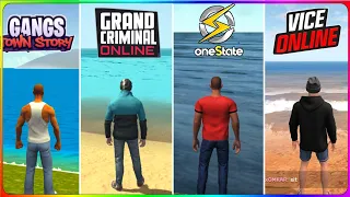 One State vs Vice online vs Grand Criminal Online vs Gangs Town Story