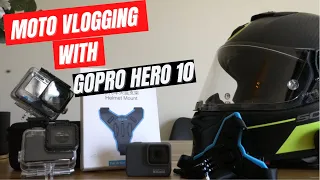 The BEST Moto Vlogging Setup in 2022! (GoPro HD Hero 10 Black)