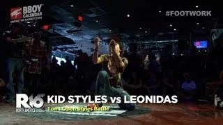 R16 USA 2013 - Kid Styles vs Leonidas (Prelims)