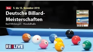 TAg 7_2 Deutsche Meisterschaften Pool  2016 präsentiert von der DBU &  REELIVE