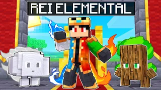 P3DRU é o REI ELEMENTAL no Minecraft POR 24 HORAS!