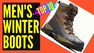 Top 10 Best Mens Winter Boots Reviews - Best Winter Snow Boots for Men