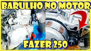 Yamaha fazer 250 com barulho no motor será q é biela ? Veja oq era