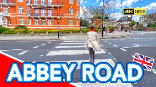 ABBEY ROAD LONDON - What's it like to cross the famous Beatles Zebra Crossing at Abbey Road Studios?