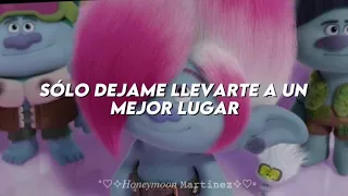 "sólo dejame llevarte a un mejor lugar" Better Place (trolls) sub español