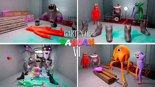 Garten of Banban 6 - All Endings Comparison! (Good, Bad, Secret)