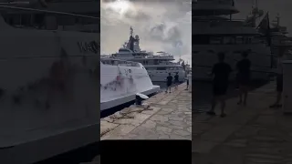$300M Yacht Vandalised 😩