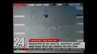 Magkapatid na Maute, napatay gamit ang high tech na armas ng militar