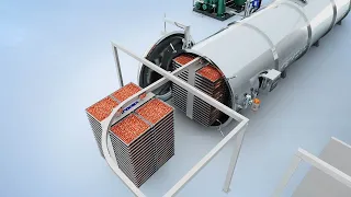 Large industrial freeze dryer lyophilizer machine for food | lyophilization freeze-drying process