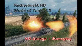 World of Tanks 1.0: Garage + Fischerbucht in HD