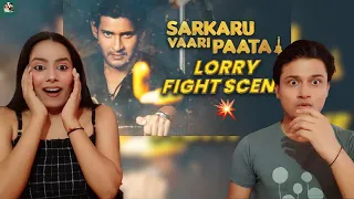 Sarkaru Vaari Paata | Lorry Fight Scene Reaction | Mahesh Babu Fight Scenes |