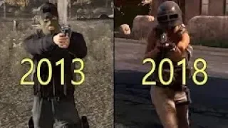 Evolution of PUBG PlayerUnknown’s Battlegrounds 2013-2018