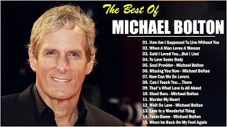 Greatest Hits Michael Bolton Soft Rock Songs 🔊 The Best Soft Rock Michael Bolton Full Album ☕