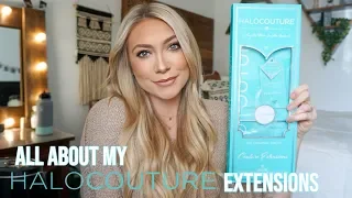 HALO COUTURE HAIR EXTENSIONS | Honest Review & How I Style Them