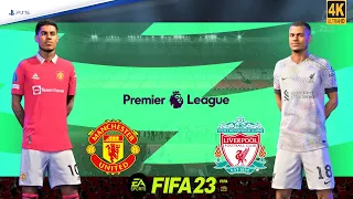 FIFA 23 PS5 - Man United vs Liverpool | Premier League Matchday | PS5™ [4K ] Next Gen