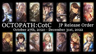 Octopath Traveler: CotC | JP Release Order October 2020-2022