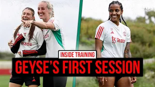 A First Look At Geyse In Training 👀 | INSIDE TRAINING