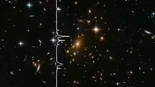 Sonification of Hubble Deep Space Image