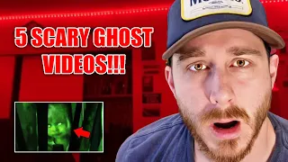 These Are The Top 5 SCARIEST GHOST Videos On Youtube!!