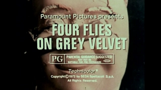 FOUR FLIES ON GREY VELVET - (1971) TV Trailer