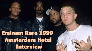 Rare Eminem Interview | Amsterdam Hotel (1999)