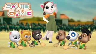 My Talking Tom Friends - SQUID GAME - CAT vs DOG