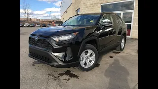 2019 RAV4 HYBRID LE Walkaround! Attrell Toyota – Brampton ON