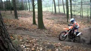 KTM 530 EXC Trening cross-country Nowosady 2011 Lidzbark Warmiński WAMK