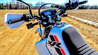 The First Mods: Honda XR650L (HUGE IMPROVEMENT)