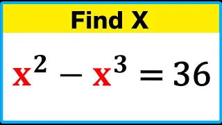 A Very Nice Algebra Problem | Math Olympiad Question | How to solve for X in this problem?
