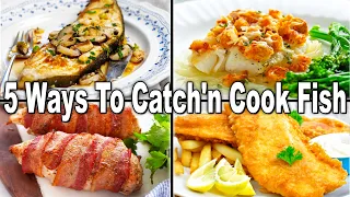 You Can't Eat Largemouth Bass - Episode 1 of 5 Ways to Catch and Cook Fish