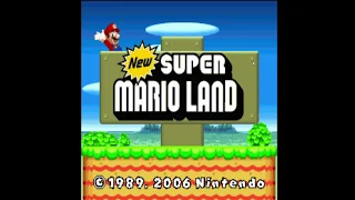 New Super Mario Land (SNES) - Game Over Screen