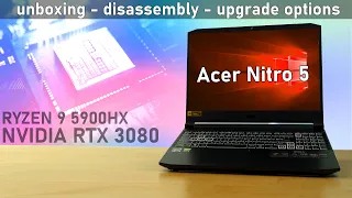 Acer Nitro 5 AMD (2021) Review - Unboxing, Disassembly and Upgrade Options