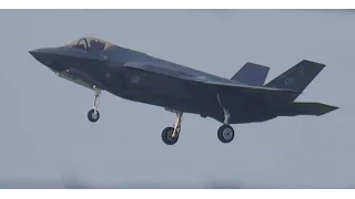 RNLAF F-35 aka JSF High Pass & Low Approach @ Volkel Air Base