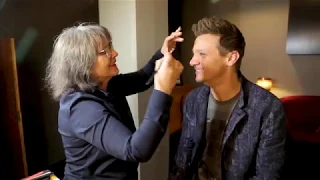 Behind the Scenes with Jeremy Renner at Jimmy Kimmel