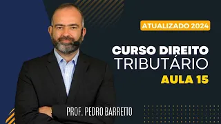 TRIBUTÁRIO 2024 - AULA 15 - PRINCÍPIOS TRIBUTÁRIOS - I (REFORMA TRIBUTÁRIA)