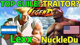 🔥 STREET FIGHTER 6 ➥  Lexx (GUILE ガイル) VS. NuckleDu (DEE JAY ディージェイ) LEGEND RANKS 🔥