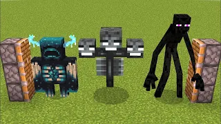 warden + wither + mutant enderman = ???