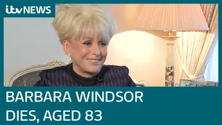 Tributes roll in for Dame Barbara Windsor | ITV News