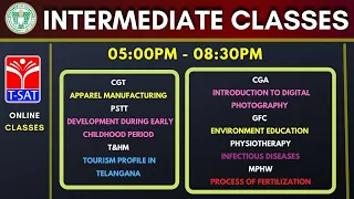 T-SAT || Intermediate Online classes - Evening Session || 17.07.2021