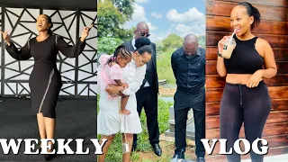 VLOG | A wholesome week | My Fathers Tombstone unveiling | Kganya has a boyfriend | Family