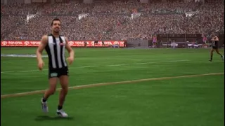 AFL Collingwood VS GWS Highlights R15 2022 AFL Evolution 2