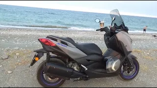 2021 YAMAHA XMAX 300 - traveling with 2,5L per 100km fuel consumption