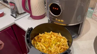 Аерогриль TEFAL, мультипіч готуємо картоплю фрі.
