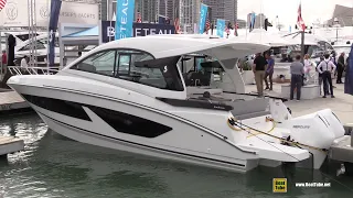 2022 Beneteau Gran Turismo 32 Motor Yacht - Walkaround Tour - 2022 Miami Boat Show