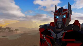 Transformers Optimus and Sentinel in Africa (Roblox Animation)