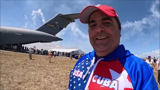 El Show de aviones mas grande de los Estados Unidos,Los angeles azules