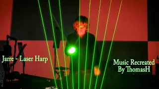 Jarre - Laser harp 4K (Music recreated)