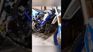 GSXR1000 swapped dirt bike!